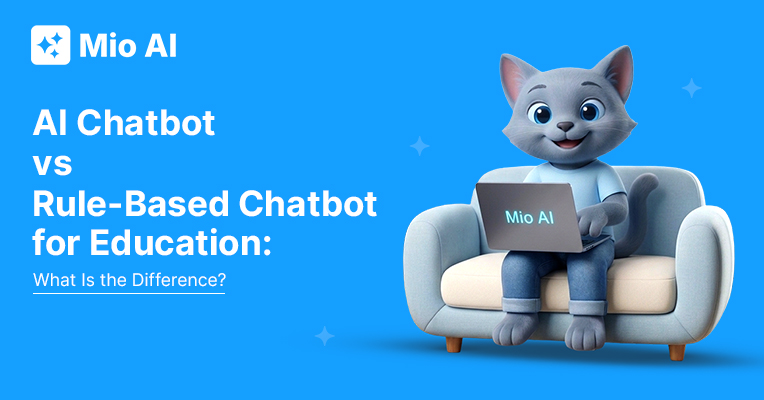AI chatbot vs rule-based chatbot for education comparison